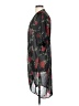 Live 4 Truth 100% Polyester Black Kimono Size S - photo 5