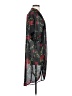 Live 4 Truth 100% Polyester Black Kimono Size S - photo 4