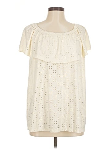 MULTIPLES Short Sleeve Blouse (view 1)