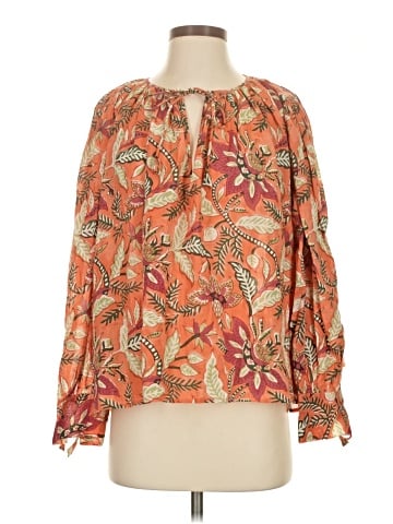 Antik Batik Long Sleeve Blouse (view 1)