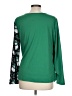 Unbranded Green Long Sleeve Blouse Size L - photo 2