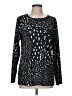 Creation Black Long Sleeve Top Size M - photo 1