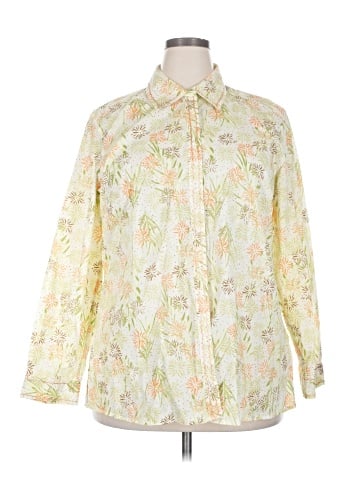 Sigrid Olsen Long Sleeve Polo (view 1)