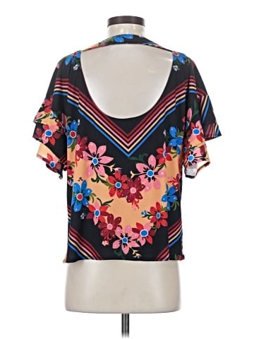 Judith March Short Sleeve Blouse (view 2)