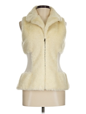 Romeo & Juliet Couture Faux Fur Vest (view 1)