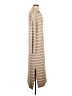 Merokeety Stripes Tan Casual Dress Size S - photo 4
