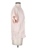Point Sur 100% Viscose Pink Short Sleeve Blouse Size XS - photo 4