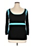 Colleen Lopez Teal Long Sleeve Top Size 1X - photo 1