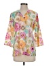 Unbranded Ivory 3/4 Sleeve T-Shirt Size S - photo 1