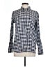 J.Crew Checkered-gingham Blue Long Sleeve Button-Down Shirt Size 10 - photo 1