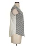 The Limited 100% Polyester Gray Short Sleeve Top Size S - photo 4