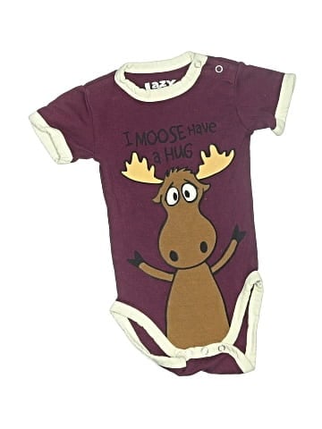 Lazy One Short Sleeve Onesie (view 1)