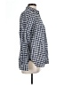 J.Crew Checkered-gingham Blue Long Sleeve Button-Down Shirt Size 10 - photo 4