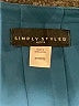 Simply Styled 100% Polyester Blue Long Sleeve Blouse Size M (petite) - photo 6