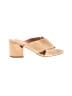 Sigerson Morrison 100% Leather Solid Tan Sandals Size 7 - photo 1