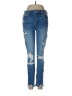 Altar'd State Hearts Blue Jeans Size 29 waist - photo 1