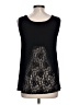 Colette Black Sleeveless T-Shirt Size L - photo 2