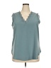Unbranded Teal Sleeveless Blouse Size 2X - photo 1