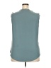 Unbranded Teal Sleeveless Blouse Size 2X - photo 2