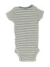 Gerber Stripes Ivory Short Sleeve Onesie Size 6-9 mo - photo 2
