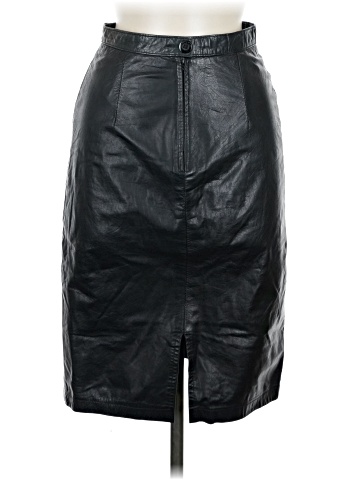 Bloomingdales y.e.s. Faux Leather Skirt (view 1)