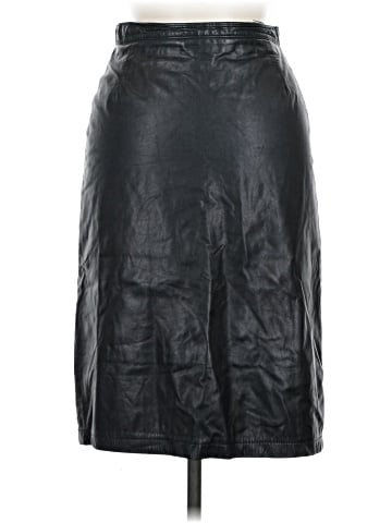 Bloomingdales y.e.s. Faux Leather Skirt (view 2)