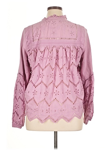 Forever That Girl for Anthropologie Long Sleeve Blouse (view 2)