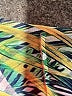 Assorted Brands 100% Polyester Tropical Teal Short Sleeve Blouse Size M (estimated) - photo 7