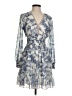 Max Studio Paisley Blue Cocktail Dress Size S - photo 1