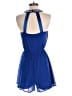 Sequin Hearts 100% Polyester Blue Romper Size S - photo 2