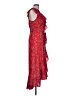 Max Studio Paisley Red Casual Dress Size L - photo 4