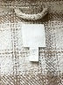 H&M 100% Polyester Plaid Tan Coat Size S - photo 6