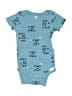 Gerber Print Blue Short Sleeve Onesie Size 6-9 mo - photo 1