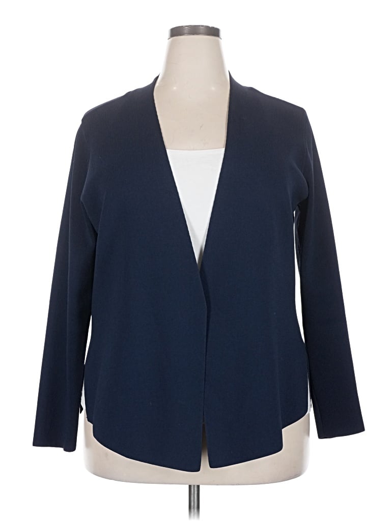 Pre-owned Mm. Lafleur Cardigan Sweater In Blue