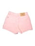 BDG 100% Cotton Pink Denim Shorts Size 24 - photo 2