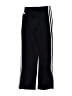Adidas 100% Polyester Black Track Pants Size 10 - 12 - photo 2