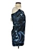 Windsor Graphic Blue Cocktail Dress Size S - photo 4