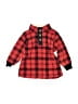 Carter's 100% Polyester Plaid Red Pullover Sweater 6-9 MO / 9 MO - photo 1