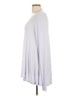 Free People Silver Long Sleeve Top Size L - photo 5