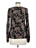 Charlotte Russe Paisley Black Long Sleeve Blouse Size M - photo 2