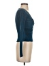 Intermix Teal Long Sleeve Top Size P (petite) - photo 4