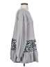 Easel Gray Long Sleeve Blouse Size S - photo 4