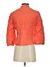 Rafaella 100% Linen Tropical Orange Jacket Size 4 (petite) - photo 2