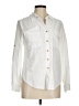 Unbranded White Ivory Long Sleeve Button-Down Shirt Size M - photo 1
