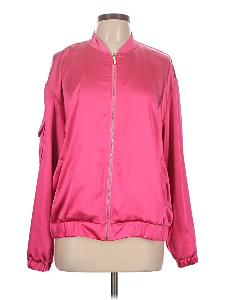 Pre-owned Cece Track Jacket In Pink