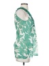 M.S.S.P. Green Sleeveless Blouse Size S - photo 4