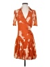 Alexis 100% Polyester Orange Casual Dress Size XS - photo 1