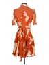 Alexis 100% Polyester Orange Casual Dress Size XS - photo 2