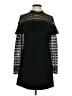 Slate & Willow 100% Polyester Black Cocktail Dress Size 4 - photo 1