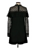Slate & Willow 100% Polyester Black Cocktail Dress Size 4 - photo 2